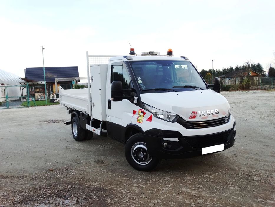 Iveco 70c180 Wywrotka 3-stronna 3,0 180KM Klima Hak Super Stan  Iveco 70C180  Wywrotka Kiper 3 Strony klima Blokada MOSTU