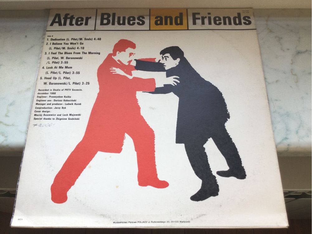 After Blues and Friends winyl 1988