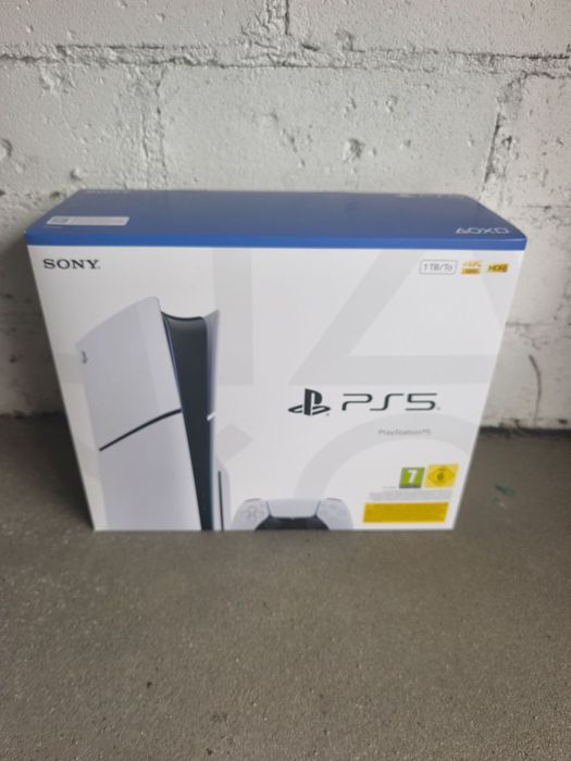 Ps5 Slim 1TB z napędem z jednym padem
