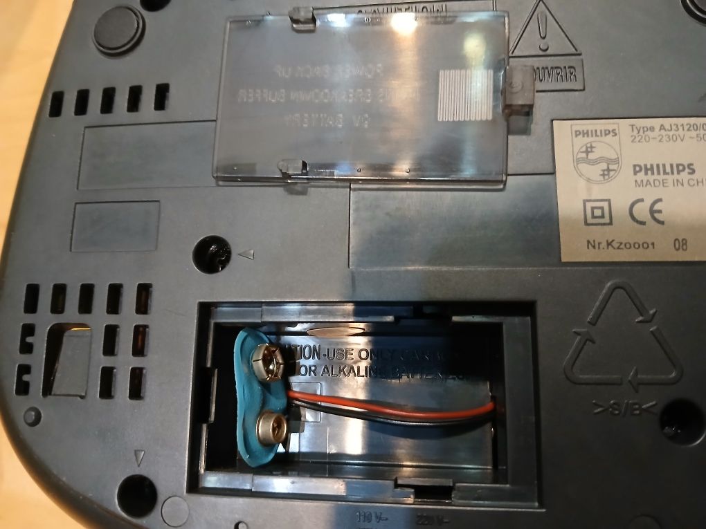 Radiobudzik Philips AJ3120