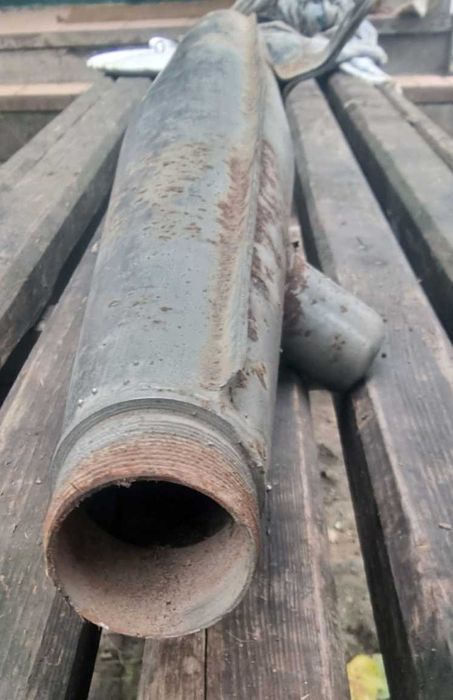 глушитель оригинальный на мотоцикл МТ.-Днепр времен СССР