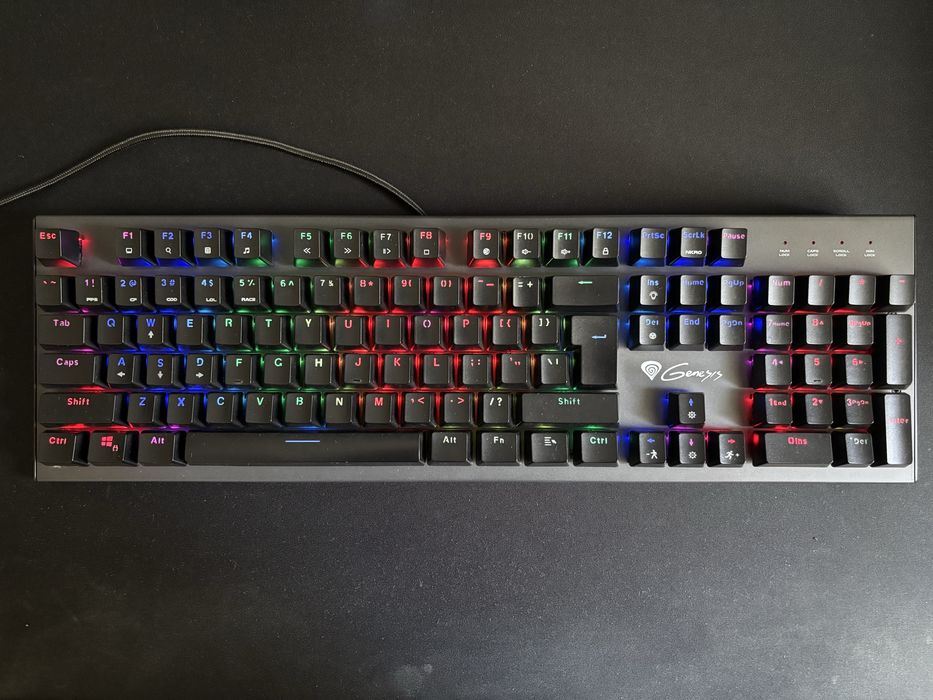 Klawiatura mechaniczna Genesis Thor RGB 300 pełnowymiarowa