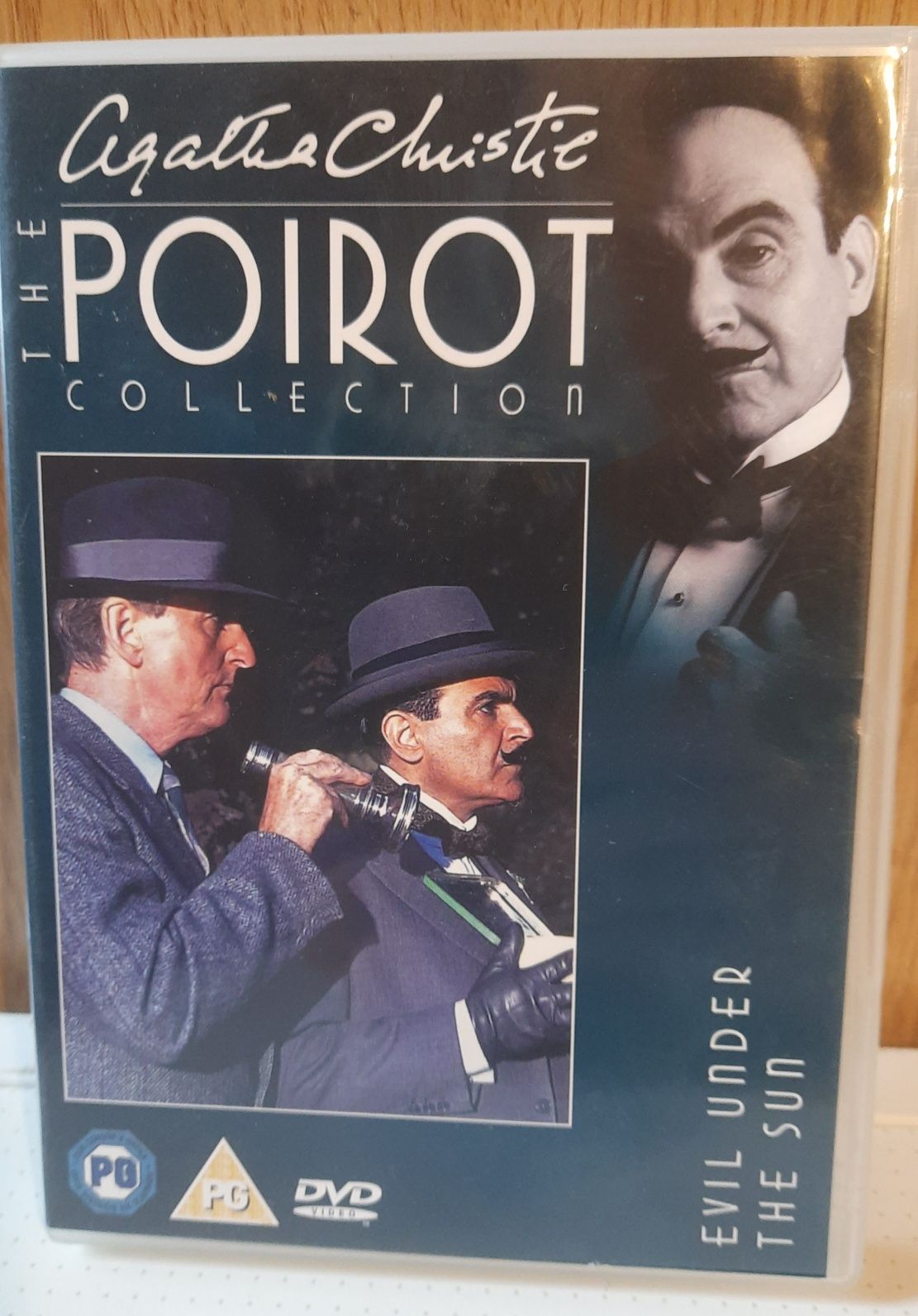 Диск DVD з  колекції Пуаро "Зло під сонцем" Агата Крісті