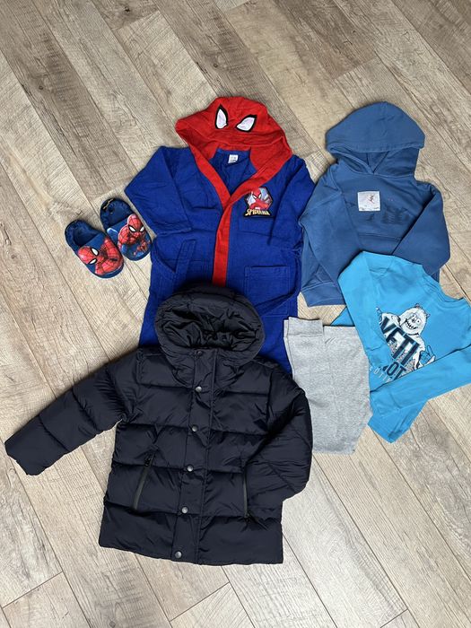Дитячий одяг, тапки  куртка zara h&m carters mango 110-116 см