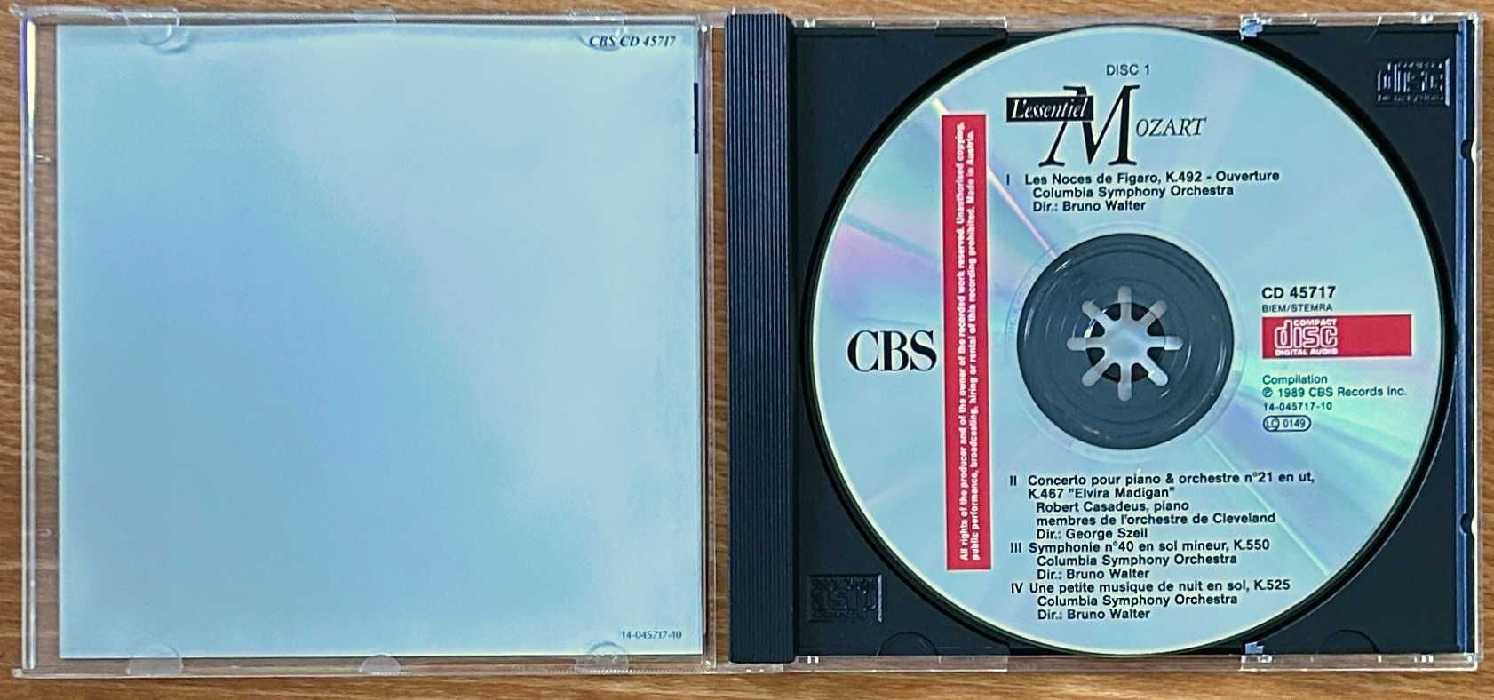Mozart - The Essentials - 1989 - CD1