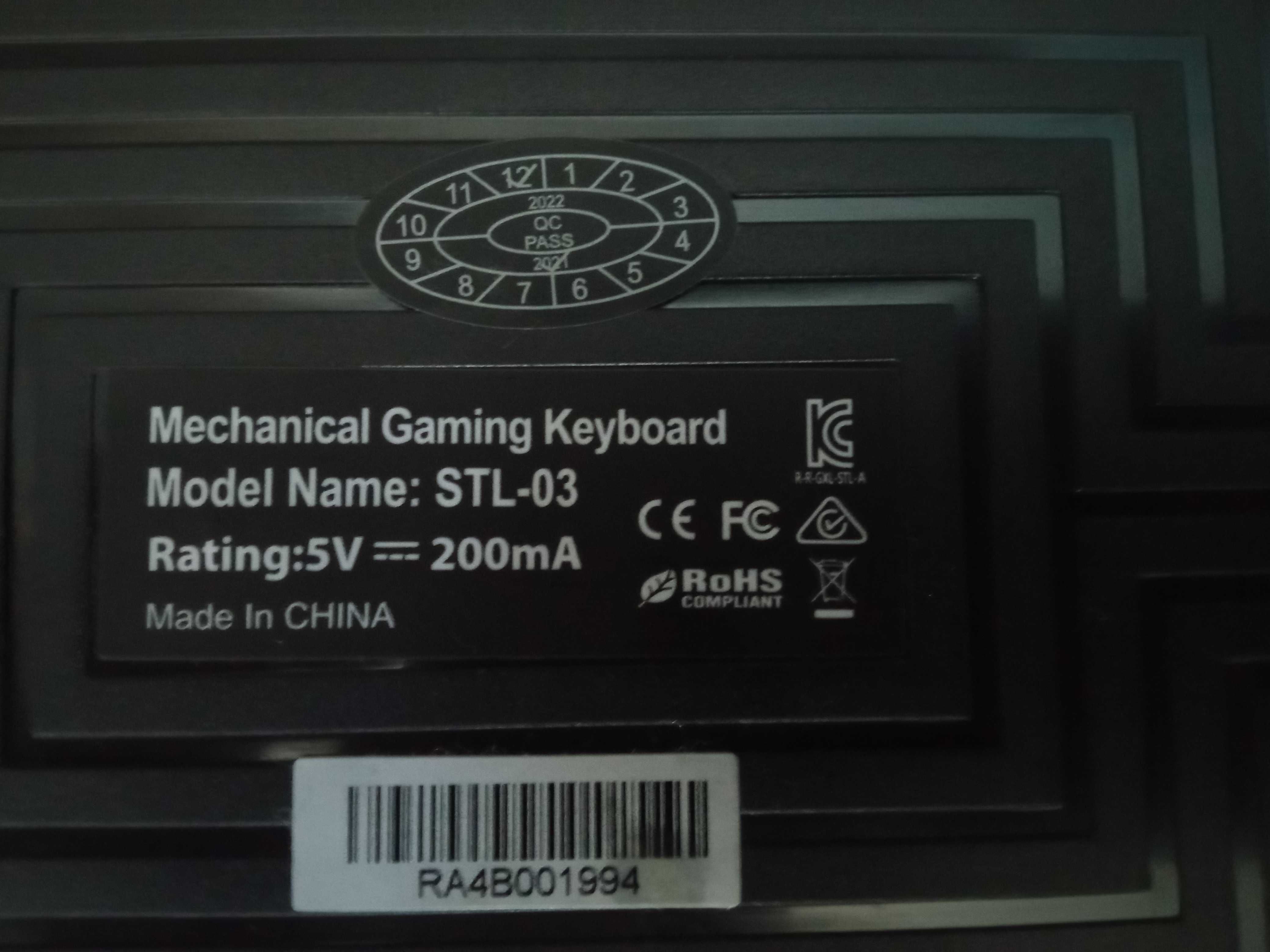Klawiatura Mechaniczna KFA2 STL-03