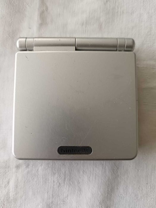 Game Boy Advance SP Silver (Nintendo, Loose, Tested, No Charger)