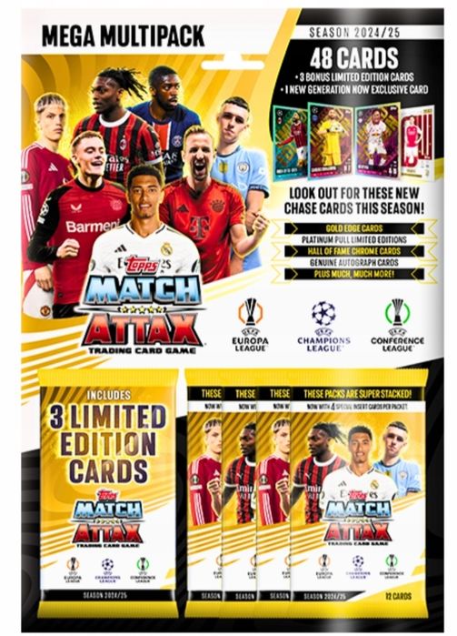 2024-2025 Topps Match Attax Mega Multipack