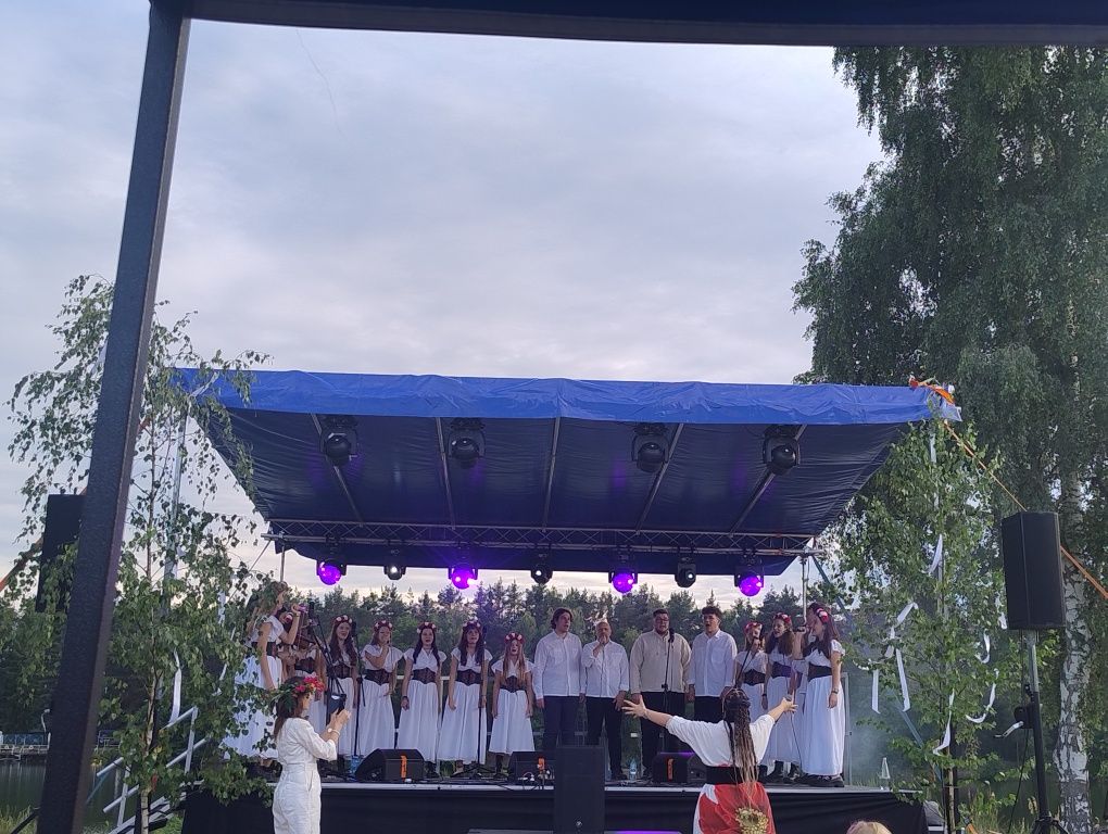 Scena nagłośnienie dj ławostoły namioty