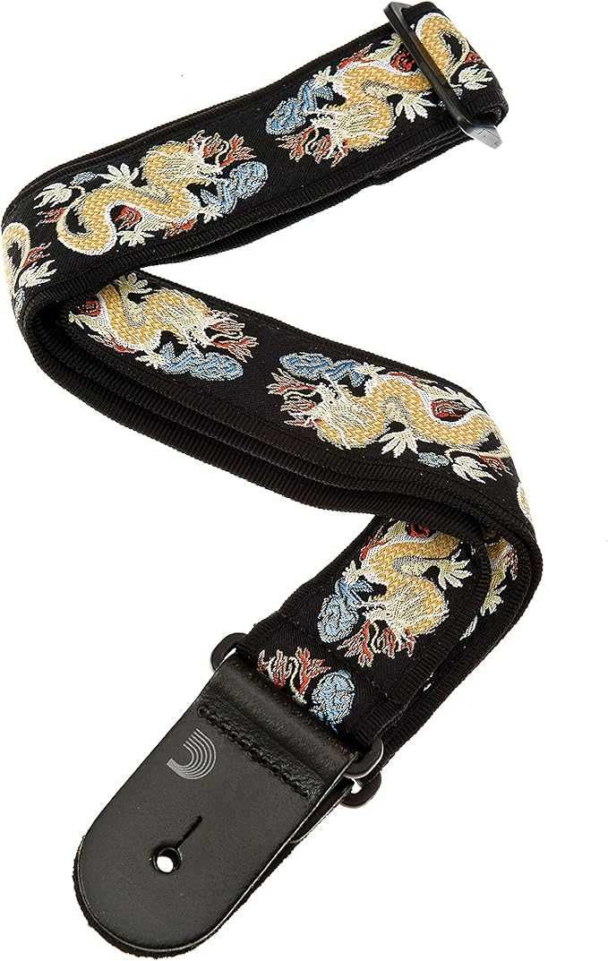 Correia Daddario Guitar Strap 50F08 Dragon