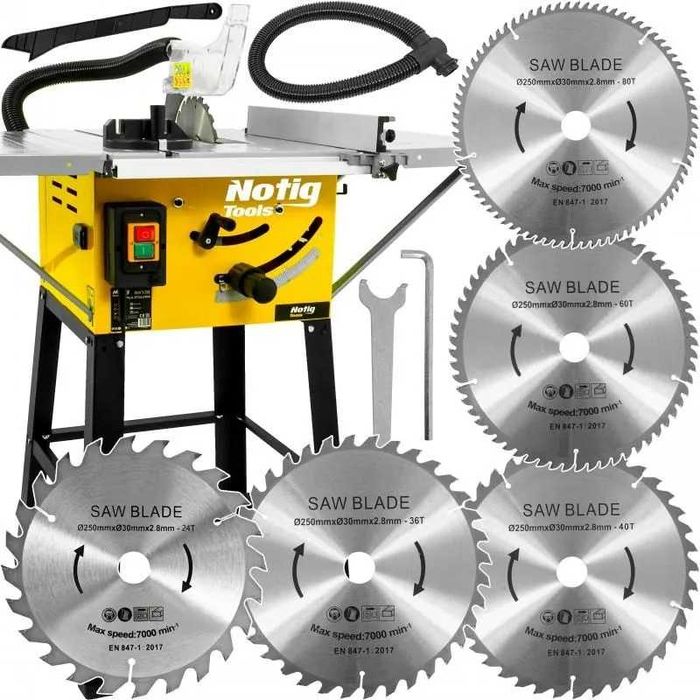 PRZECINARKA DO DRZEWA Stołowa Pilarka Krajzega Drewna PIŁA + Tarcze