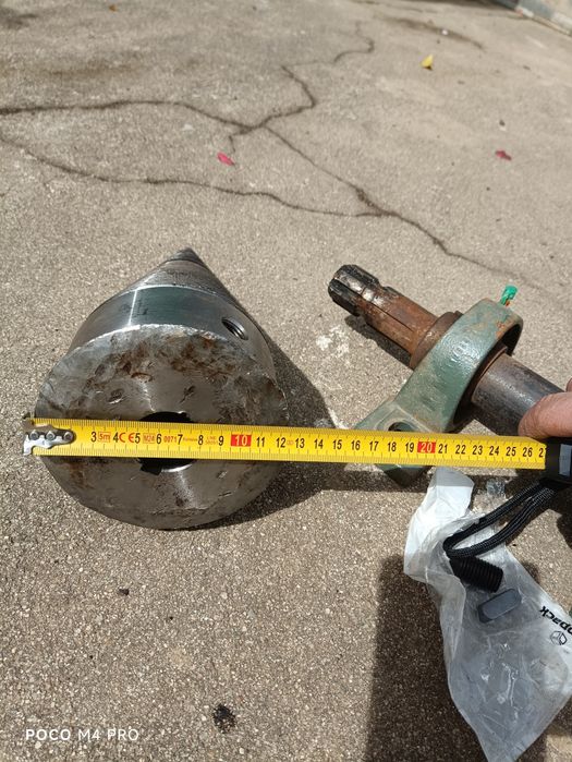 Rachador lenha de fuso