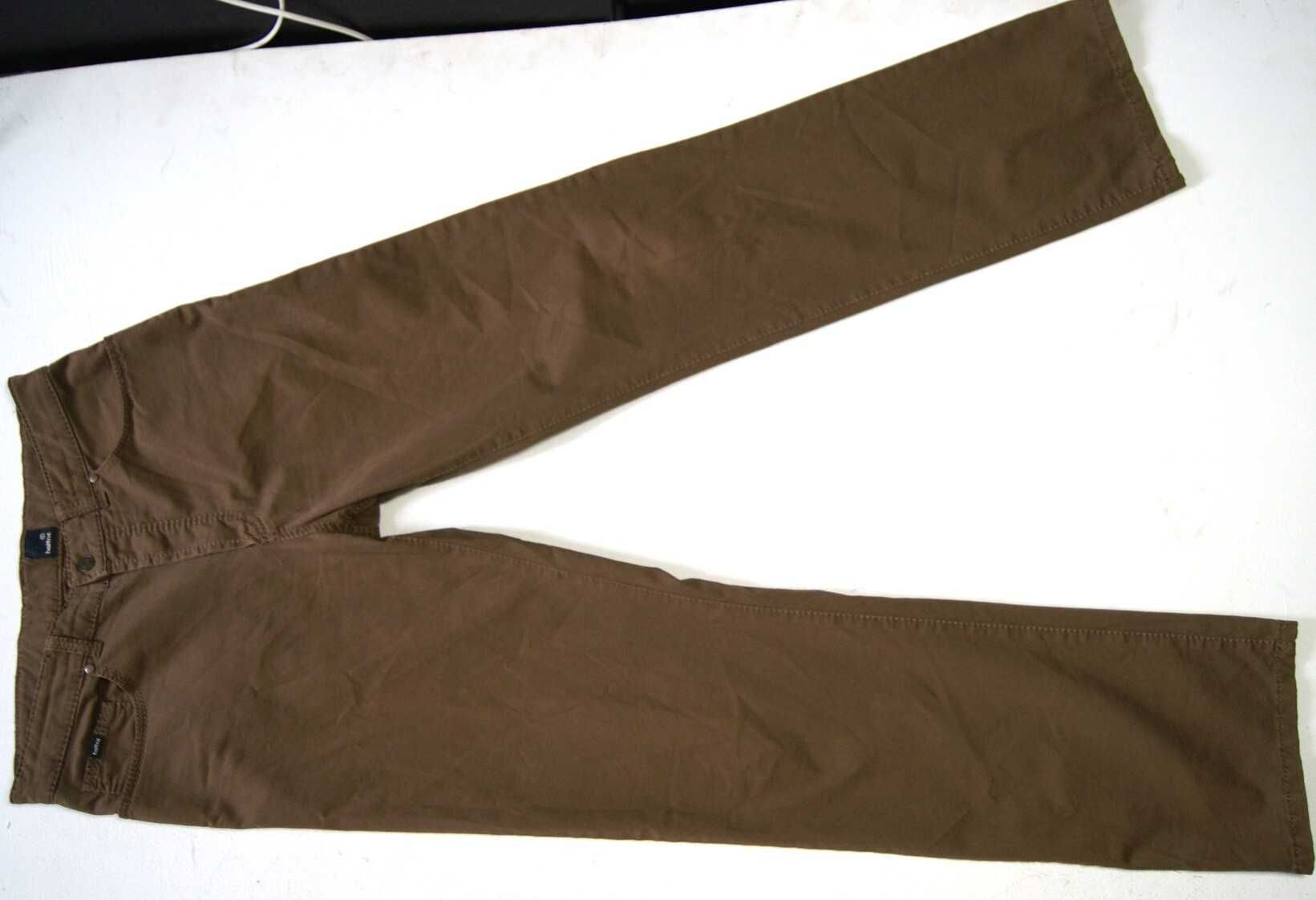 HATTRIC 102 W36 L34 pas 90 spodnie męskie proste z elasta jak nowe