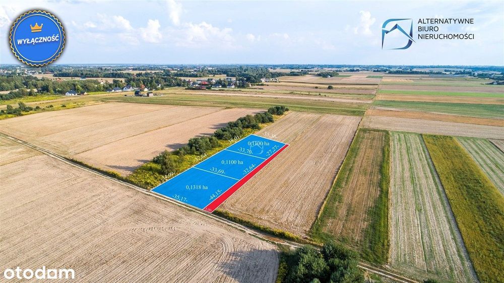 Atrakcyjne działki budowlane w Rudce Kozłowieckie