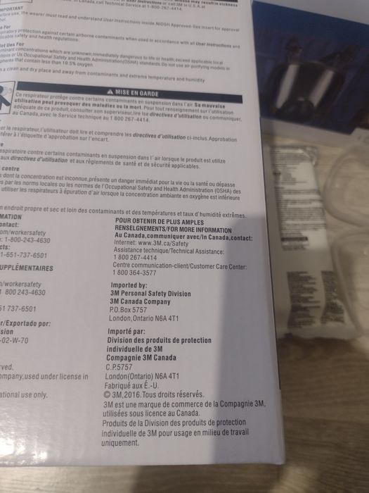 Распіратор,маска повнолицева 3М оригінал