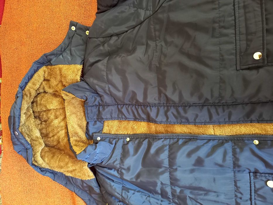 Чоловіча  синя  зимова куртка 3ХL,нова