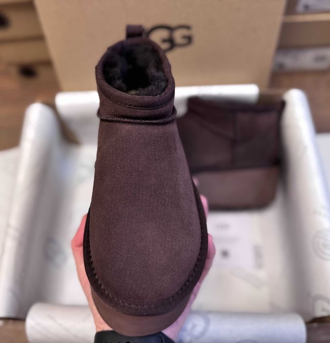 Угги/Угг/Уггі/Уги/Угі/UGG Australia Ultra Mini Platform Chocolate