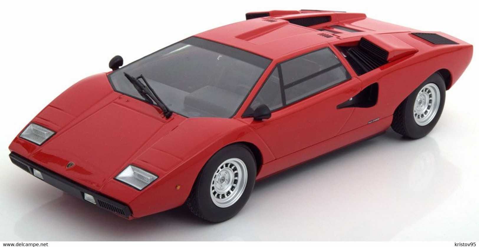 Lamborghini Countach LP400 Miniatura 1/18 Novo em Caixa Kyosho