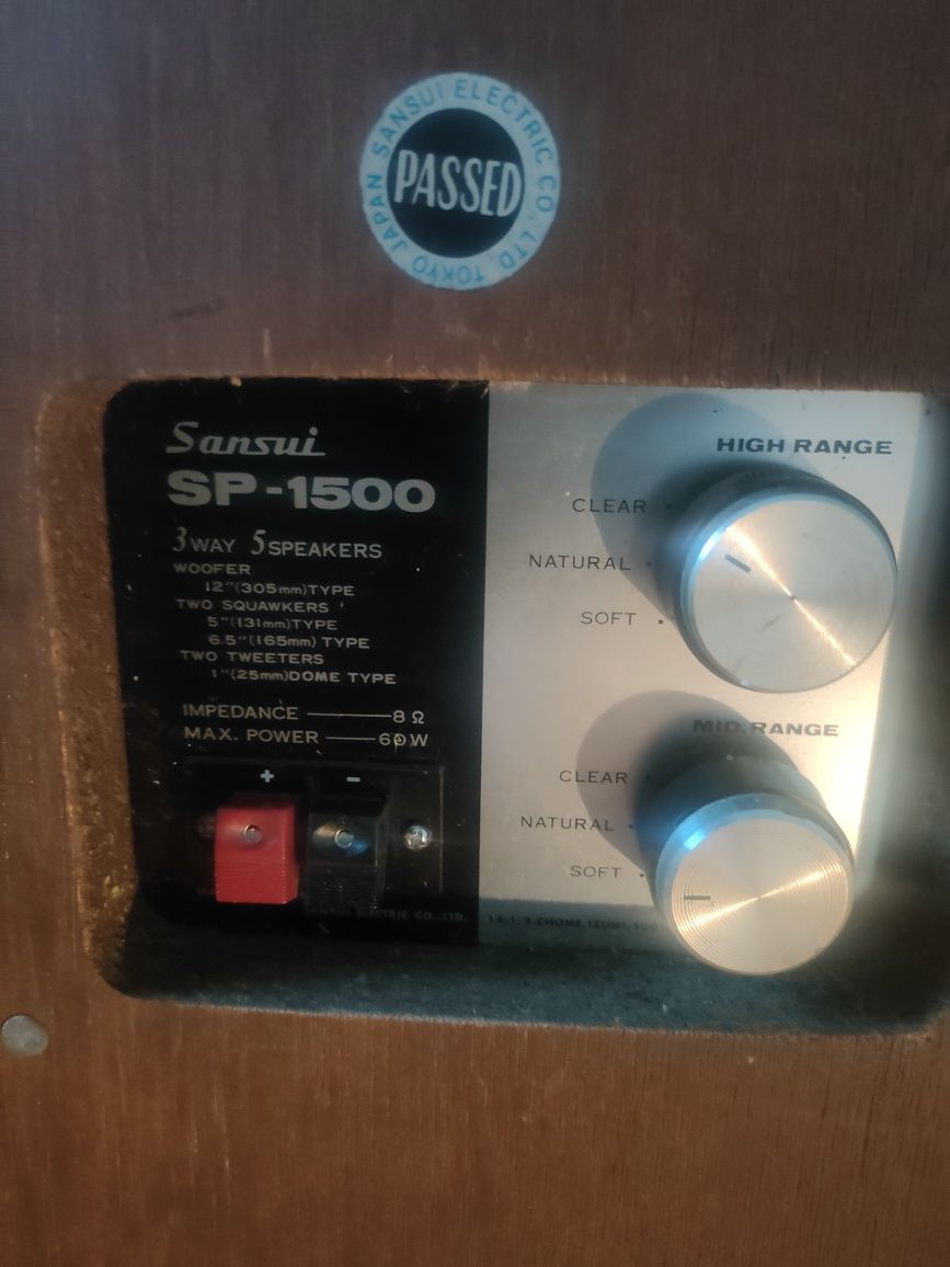 Sansui SP-1500 w pełni sprawne super kolumny vintage