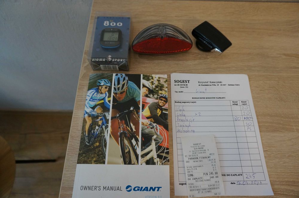 Rower Giant Argento RS 4