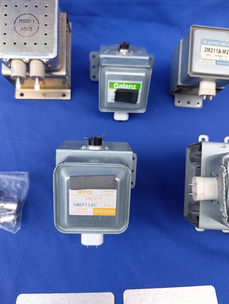 Магнитрон от для микроволновки Witol 2M217J слюда колпачек