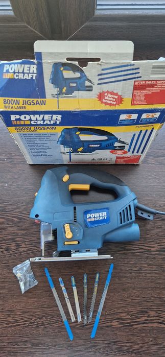 Wyrzynarka Power Craft 800W z laserem