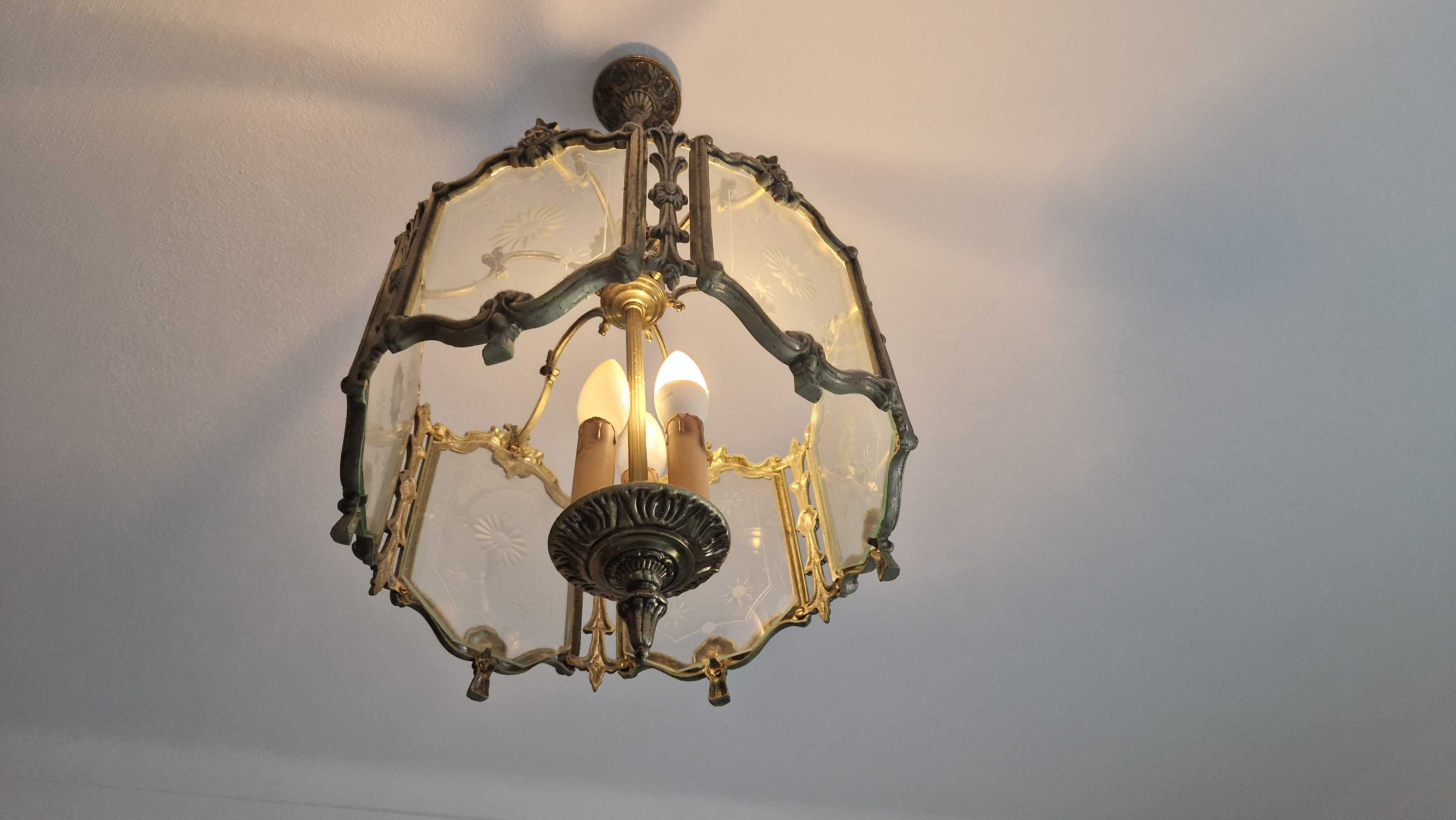 Candeeiro de teto suspenso vintage
