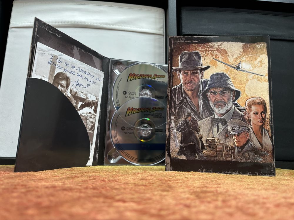 Indiana Jones / Индиана Джонс: Квадрология Blu-ray