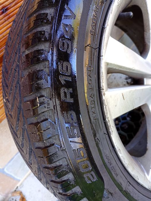 Komplet dwie opony z felgami 205/55 R16