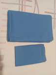 ÄNGSLILJA Capa de edredão+fronha, azul, 150x200/50x60 cm IKEA