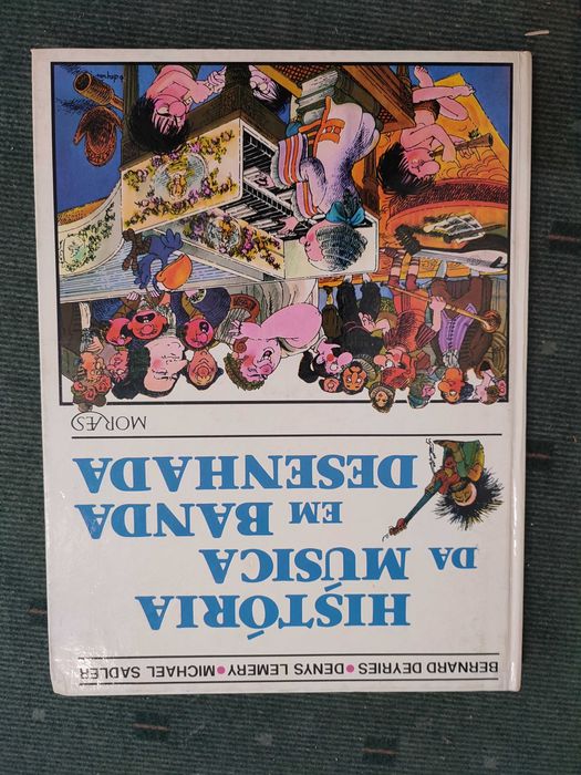 História da Música em Banda Desenhada