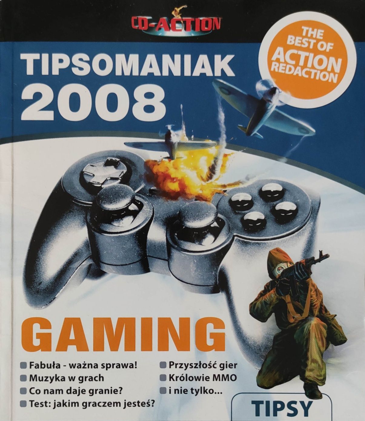 CD-Action Tipsomaniak 2008 retro kultowy magazyn klasyk fabuła w grach