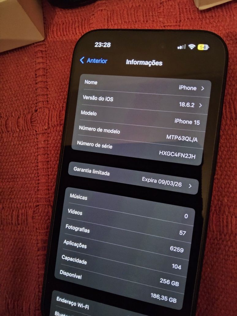 Iphone 15 256gb como novo