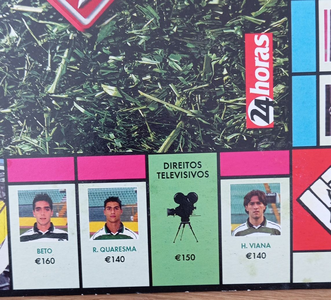 Monopoly SLB, SCP, FCP edição 2002 by Hasbro