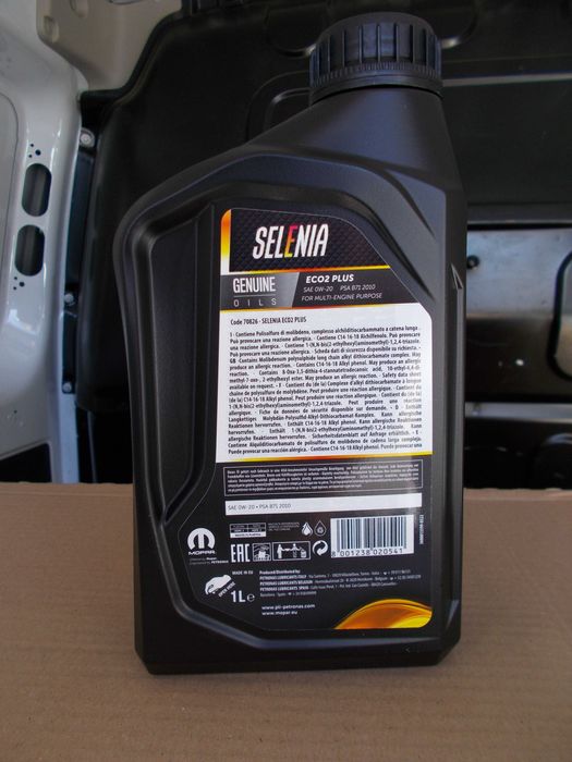 Selénia ECO 2 Plus 0w-20 ( 1 Lt )