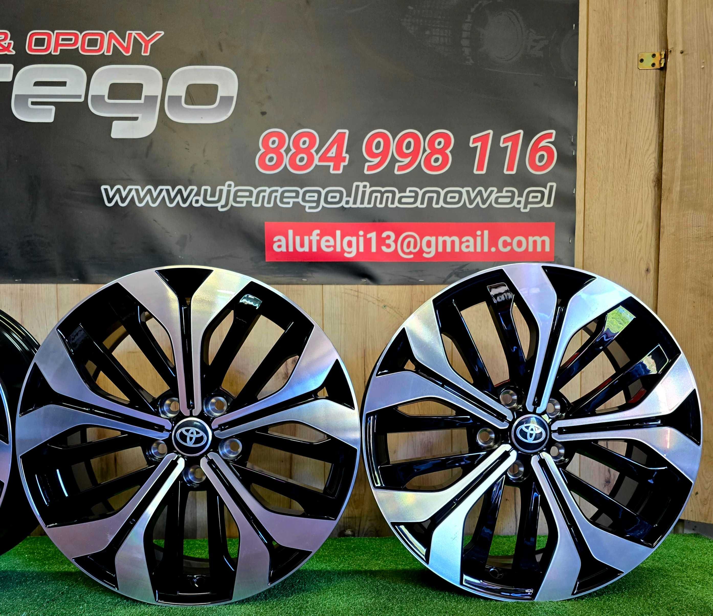 NOWE ALUFELGI TOYOTA 18x5x114,3 - Auris, Avensis,Ch-R, Prius, RAV4