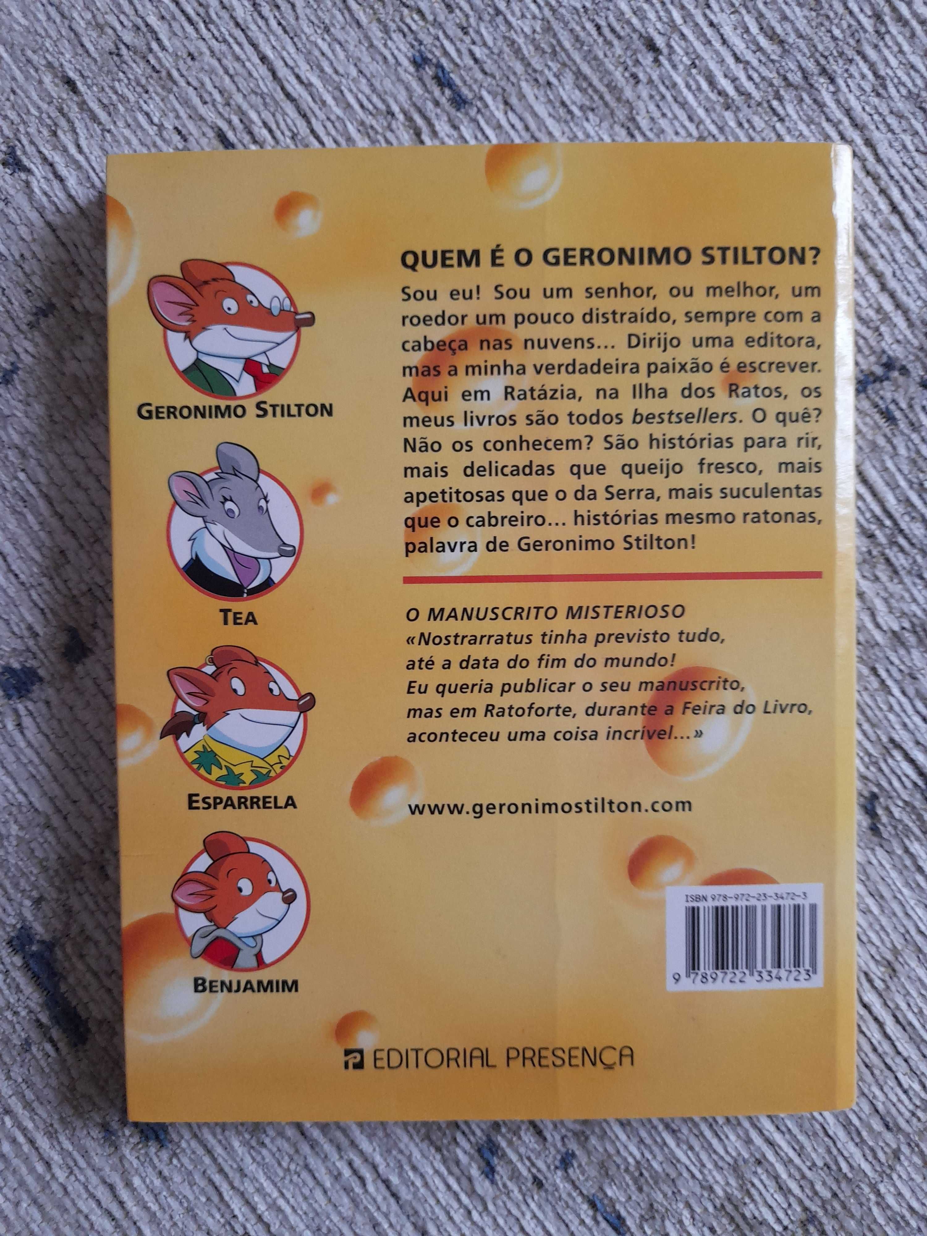 O Manuscrito Misterioso, Geronimo Stilton