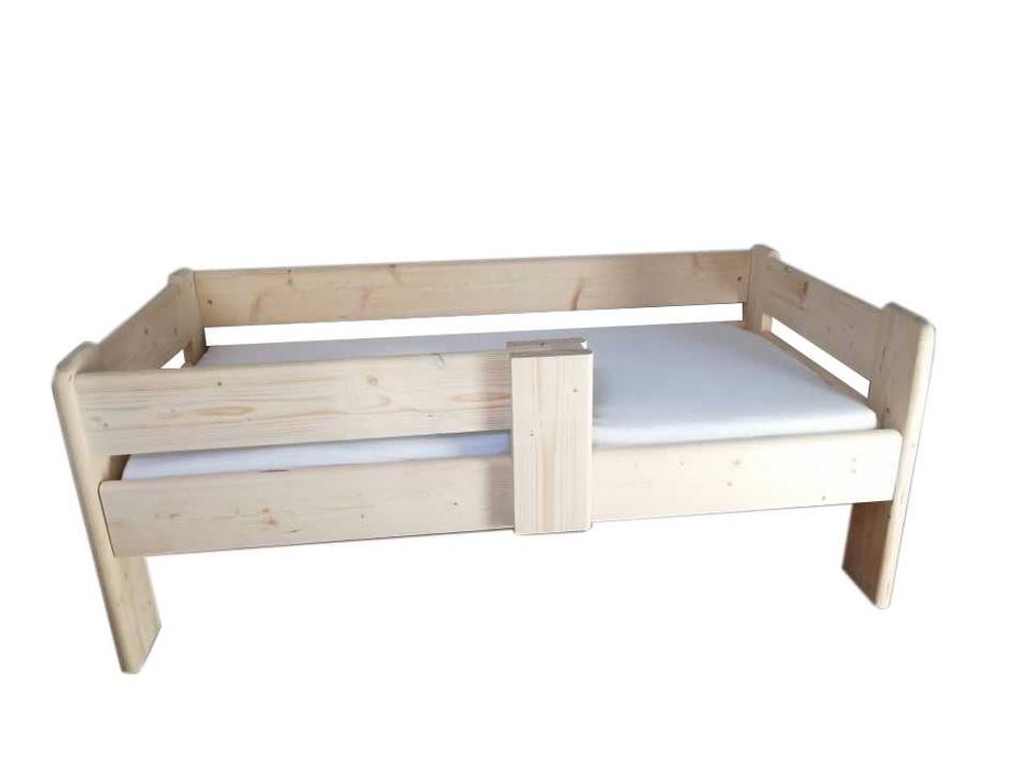 Łóżko Łóżeczko Dziecięce Drewniane 80x160