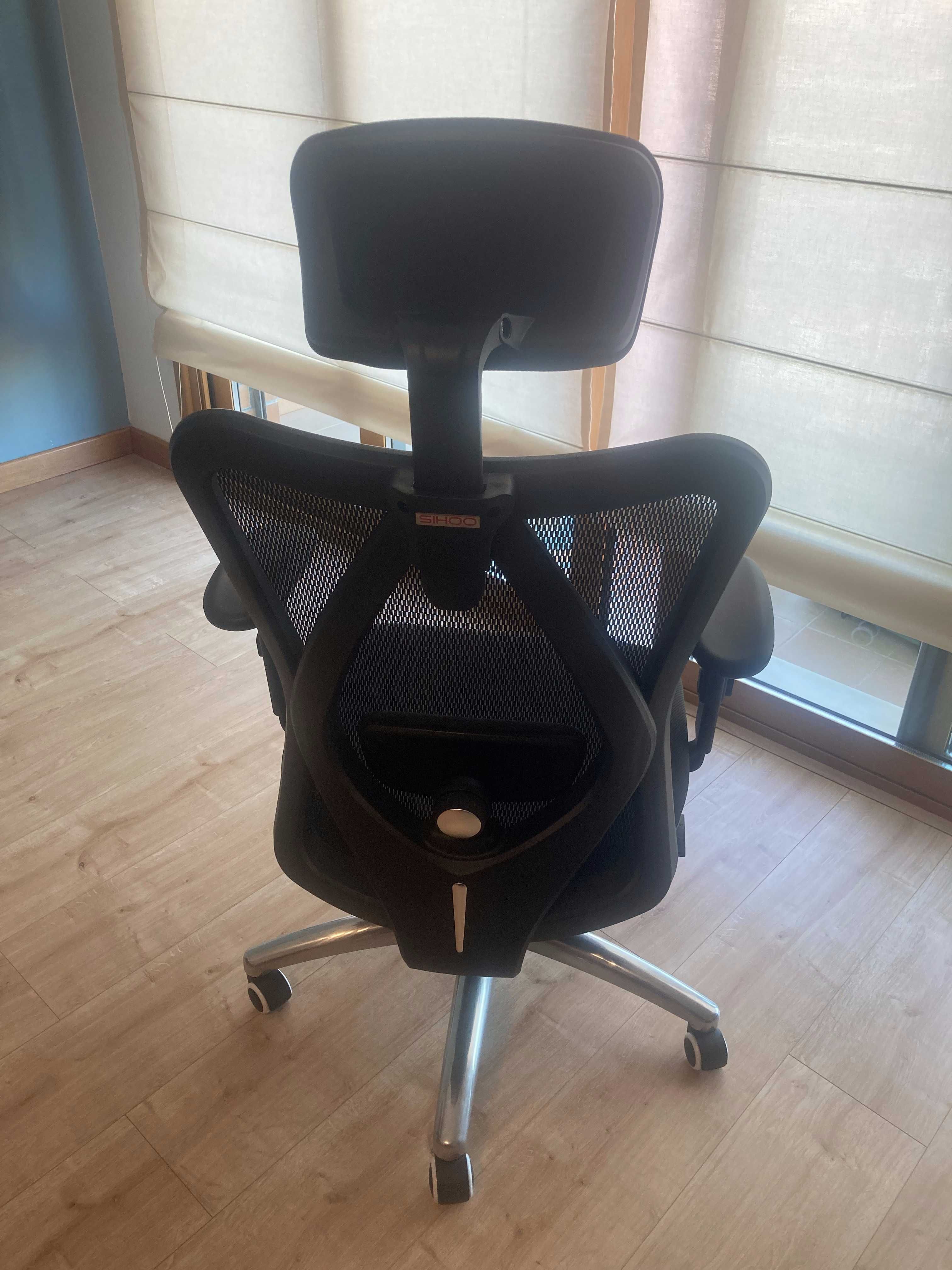Cadeira de escritório ergonómica SIHOO em óptimo estado