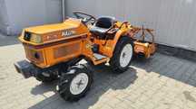 Japoński Traktor ciągnik Kubota Bulltra B1-15 4x4 + glebogryzarka 15KM