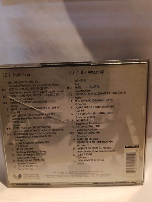 Cd compilação Indústria (It's amazing - 2cd)