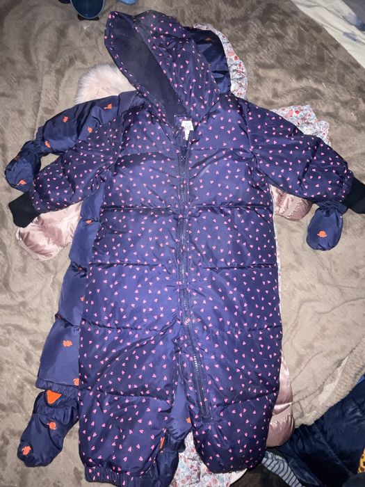 комбінезон gap 6-12 12-18, зимній комбінезон Gap 12-18