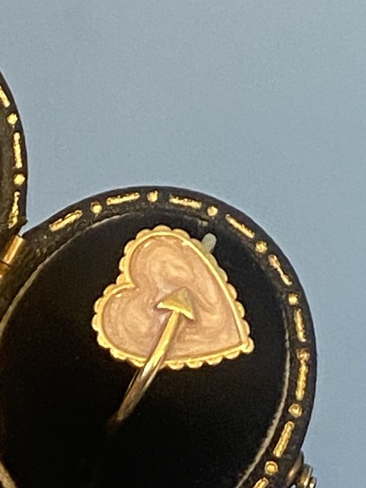 Pierścionek złoty Czułość W.KRUK