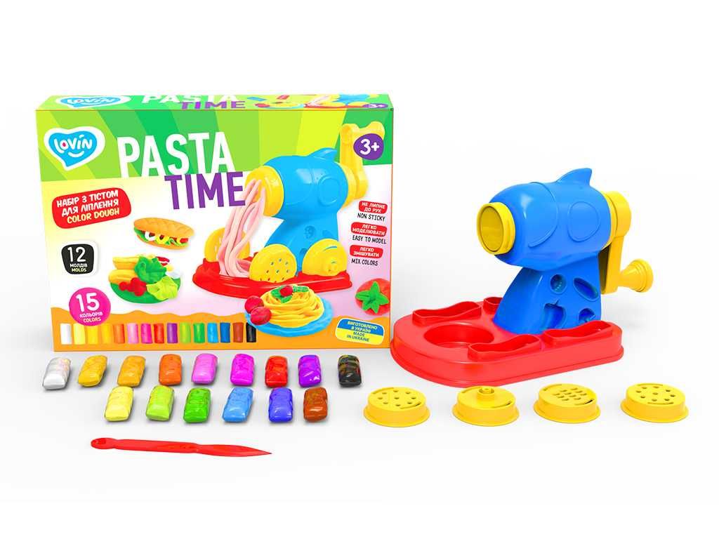 Тесто для лепки Pasta Time Lovin'do 41195,мясорубка для вермишели