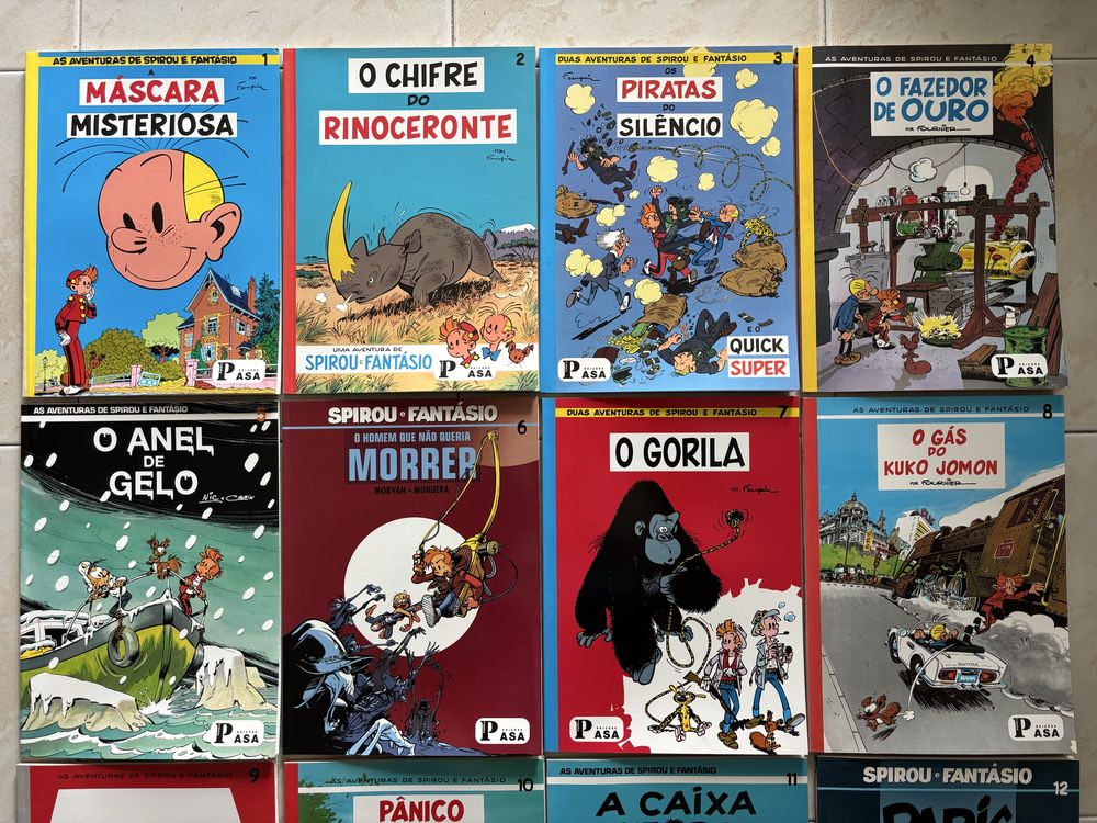 Coleção BD Spirou e Fantásio