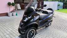 Piaggio MP3 300 z homolagcja na kategorie B