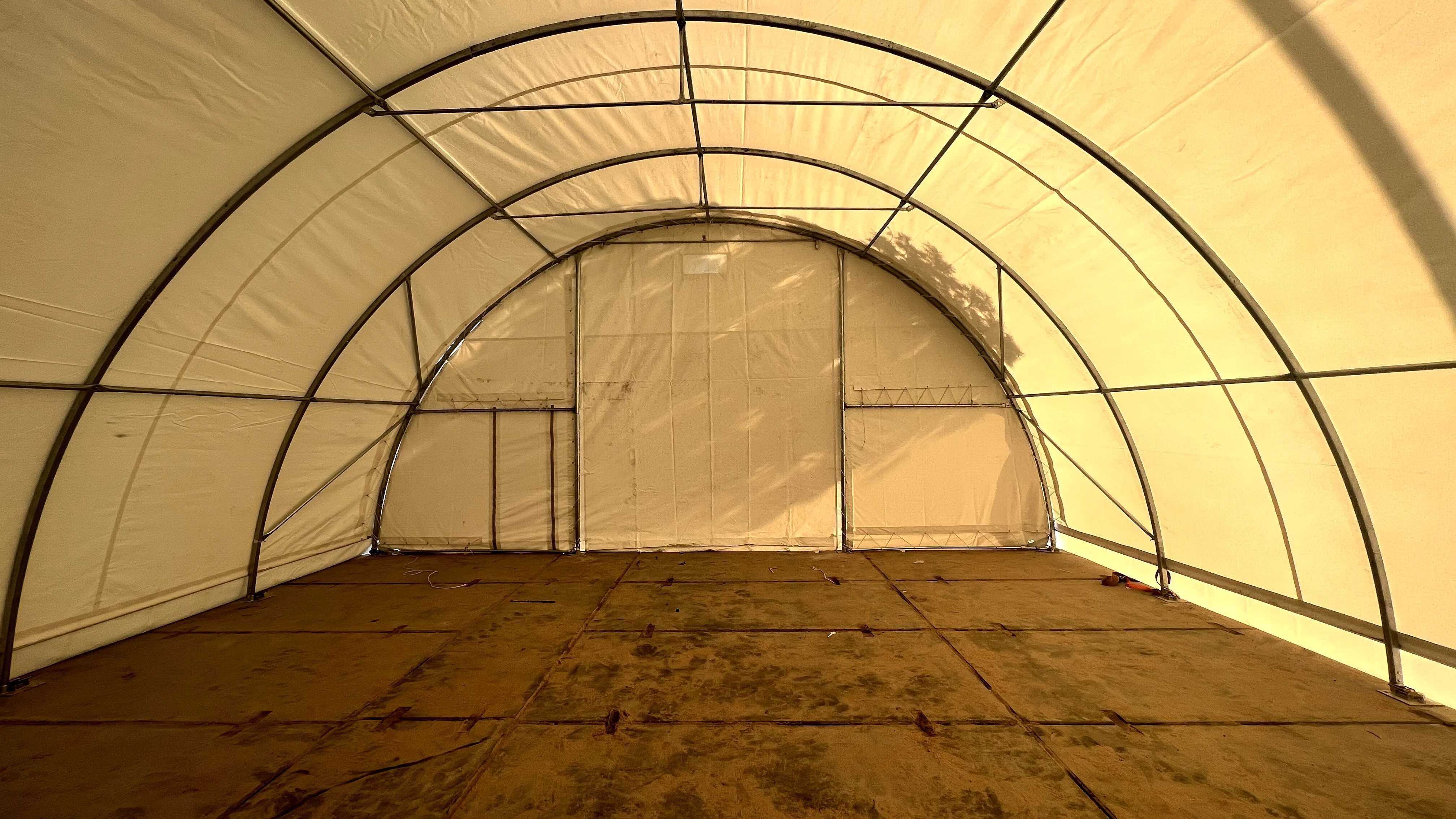 Hala namiotowa namiot łukowy 9,15x26m magazyn wiata garaż zadaszenie