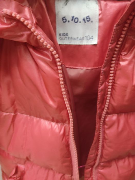 Пальто для дівчинки зимове 104 см