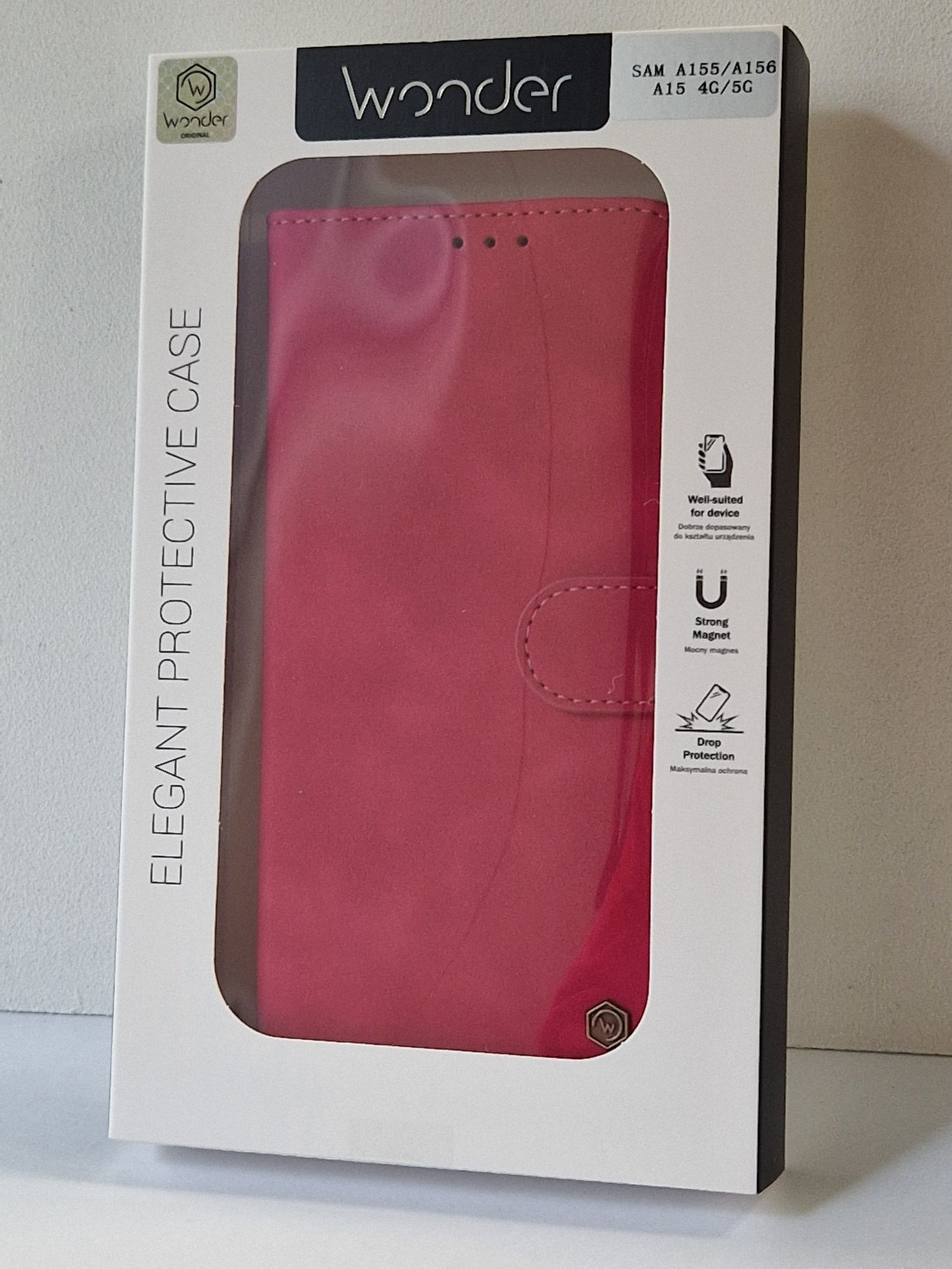 Kabura Wonder Fancy do Samsung Galaxy A15 4G/5G fuksja