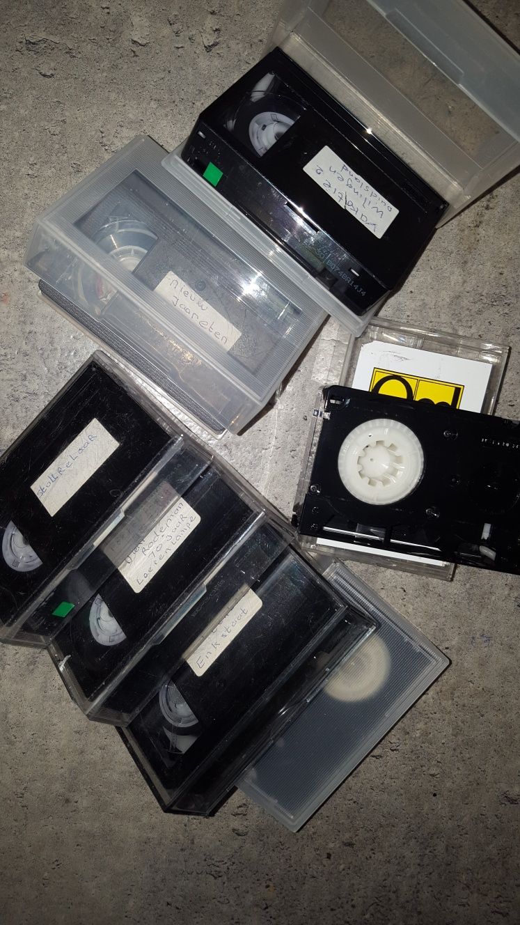 Kasety do kamer Video8 i VHS-C